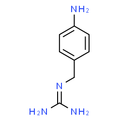 1-(4-aminobenzyl)guanidine hydrochloride Structure