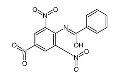 N-(2,4,6-trinitrophenyl)benzamide结构式