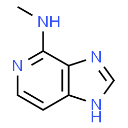 1H-Imidazo[4,5-c]pyridin-4-amine,N-methyl-(9CI) Structure