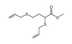 2,4-bis-allylmercapto-butyric acid methyl ester Structure