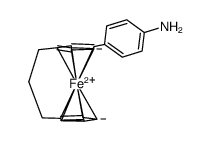 3-(4-aminophenyl)[3]ferrocenophane Structure