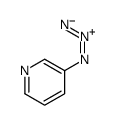 3-叠氮基吡啶结构式