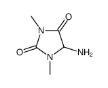 5-Amino-1,3-dimethyl-2,4-imidazolidinedione Structure