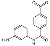 N-(3-aminophenyl)-4-nitrobenzamide结构式