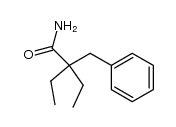 2-ethyl-2-benzyl-butyric acid amide Structure