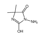 3-amino-5,5-dimethylimidazolidine-2,4-dione Structure