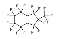 1,1,2,3,3,4,4,5,5,6,6,7,7-Tridecafluoro-2-(trifluoromethyl)-2,3,4,5,6, 7-hexahydro-1H-indene结构式