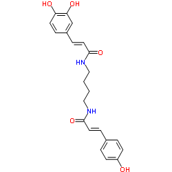 N-对香豆酰-N'-咖啡酰腐胺图片