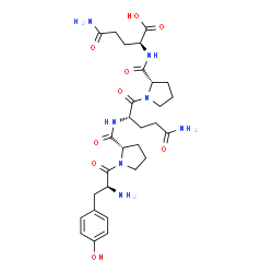 alpha-gliadin (43-47)结构式
