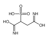 1,4-diamino-1,4-dioxobutane-2-sulfonic acid Structure