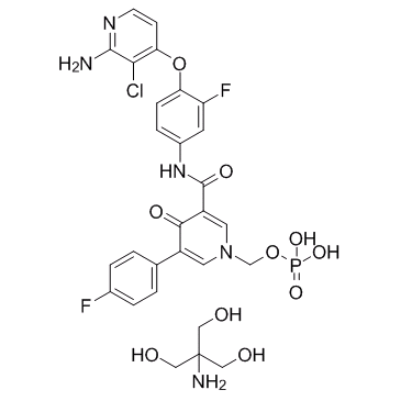 麦他替尼胺丁三醇结构式