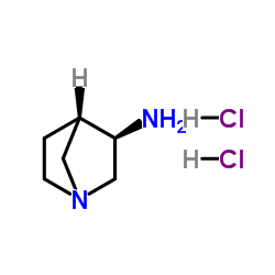 (3R,4S)-1-Azabicyclo[2.2.1]heptan-3-amine dihydrochloride Structure