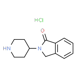 2-(Piperidin-4-yl)isoindolin-1-one hydrochloride Structure