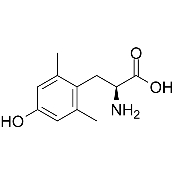 L-2′,6′-二甲基酪氨酸结构式