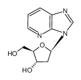 2'-deoxyribofuranosyl-1-deazapurine Structure