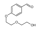 4-[2-(2-hydroxyethoxy)ethoxy]benzaldehyde Structure
