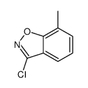 3-Chloro-7-methylbenzo[d]isoxazole结构式