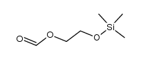 1-formyloxy-2-trimethylsiloxyethane结构式
