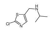 2-氯-N-(1-甲基乙基)-5-噻唑甲胺结构式