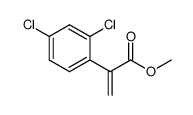 2-(2,4-dichlorophenyl)acrylic acid methyl ester Structure