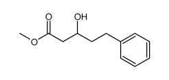3-hydroxy-5-phenyl-pentanoic acid methyl ester结构式