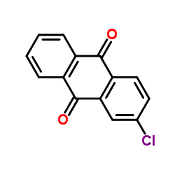 2-chloroanthraquinone structure
