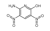 2-amino-6-hydroxy-3,5-dinitropyridine Structure