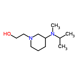 2-{3-[Isopropyl(methyl)amino]-1-piperidinyl}ethanol Structure