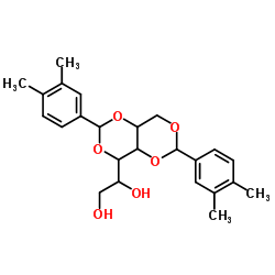 1,3:2,4-Bis(3,4-dimethylobenzylideno) sorbitol Structure