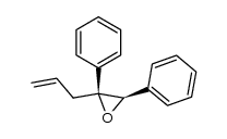 (2S,3R)-2-allyl-2,3-diphenyloxirane结构式