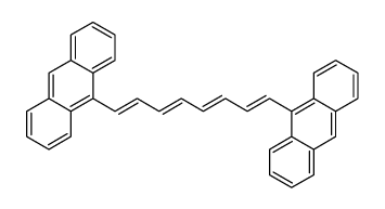 9-(8-anthracen-9-ylocta-1,3,5,7-tetraenyl)anthracene结构式