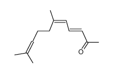 (3E,5Z)-6,10-dimethyl-3,5,9-undecatrien-2-one Structure
