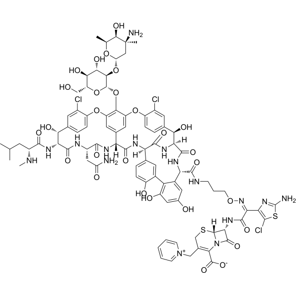 Cefilavancin Structure