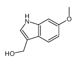 (6-methoxy-1H-indol-3-yl)methanol结构式