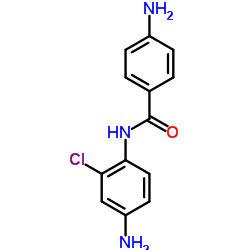 2-氯-4,4-二氨基苯酰替苯胺结构式