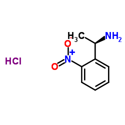 (R)-1-(2-Nitrophenyl)ethanamine hydrochloride structure