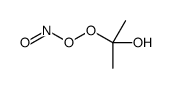 2-hydroxypropan-2-yloxy nitrite Structure