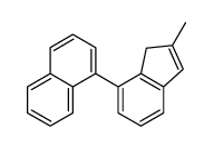 1-(2-methyl-3H-inden-4-yl)naphthalene Structure