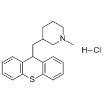 Metixene hydrochloride Structure