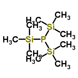 三(三甲基甲硅烷基)膦结构式