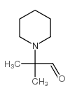 2-METHYL-2-(PIPERIDIN-1-YL)PROPANAL Structure