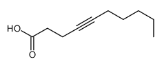 4-Decynoic acid Structure