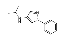 N-Isopropyl-1-phenyl-1H-pyrazol-4-amine Structure