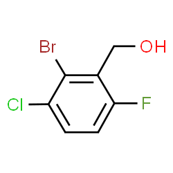 2-Bromo-3-chloro-6-fluorobenzyl alcohol Structure