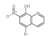 8-Quinolinol,5-bromo-7-nitro- structure