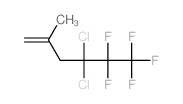 1-Hexene,4,4-dichloro-5,5,6,6,6-pentafluoro-2-methyl-结构式
