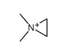 1,1-Dimethylaziridinium ion Structure