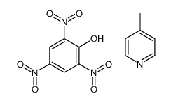 4-methylpyridine,2,4,6-trinitrophenol Structure