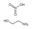 (2-hydroxyethyl)ammonium nitrate structure