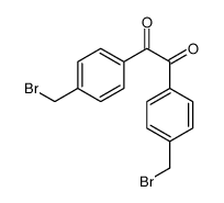 1,2-bis[4-(bromomethyl)phenyl]ethane-1,2-dione结构式